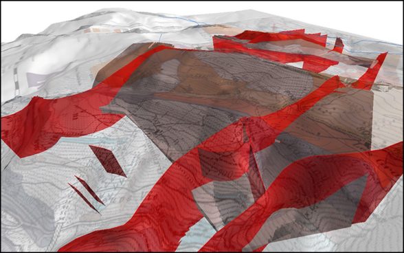 Geologisches 3D-Modell