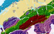 The Erlebnis Geologie map