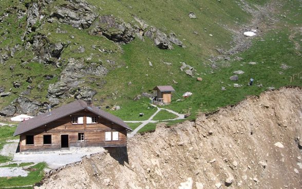 Stieregg landslide, Grindelwald 2005