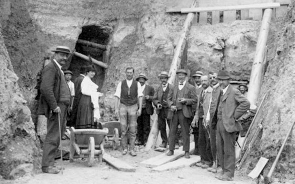 Membri del consorzio del carbone Aeugst 1917 